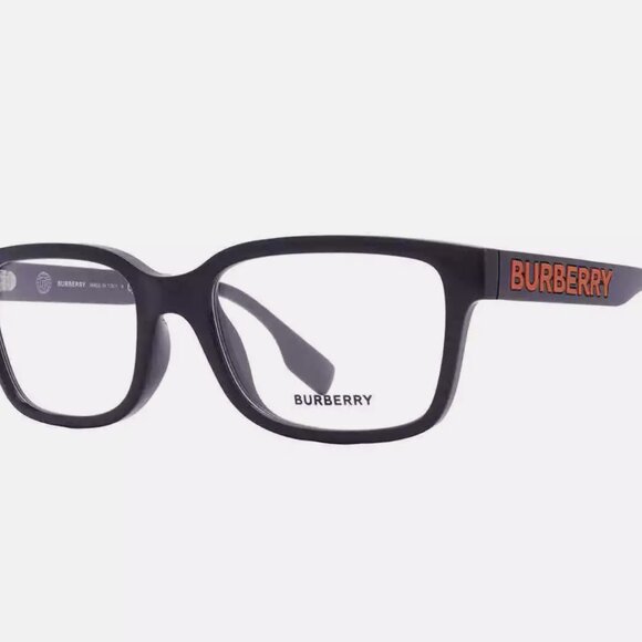 Burberry Orange Demo Men's Eyeglasses New With Full Box - Picture 2 of 4